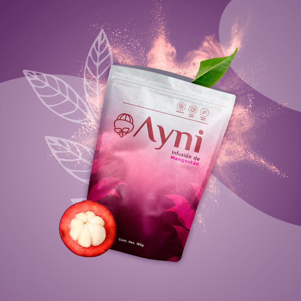 AYNI Infusión de Mangostán Pack 4 bolsas